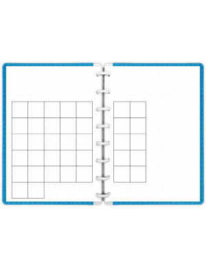 Planning mensuel Bujo Libre A5 à imprimer - MP018