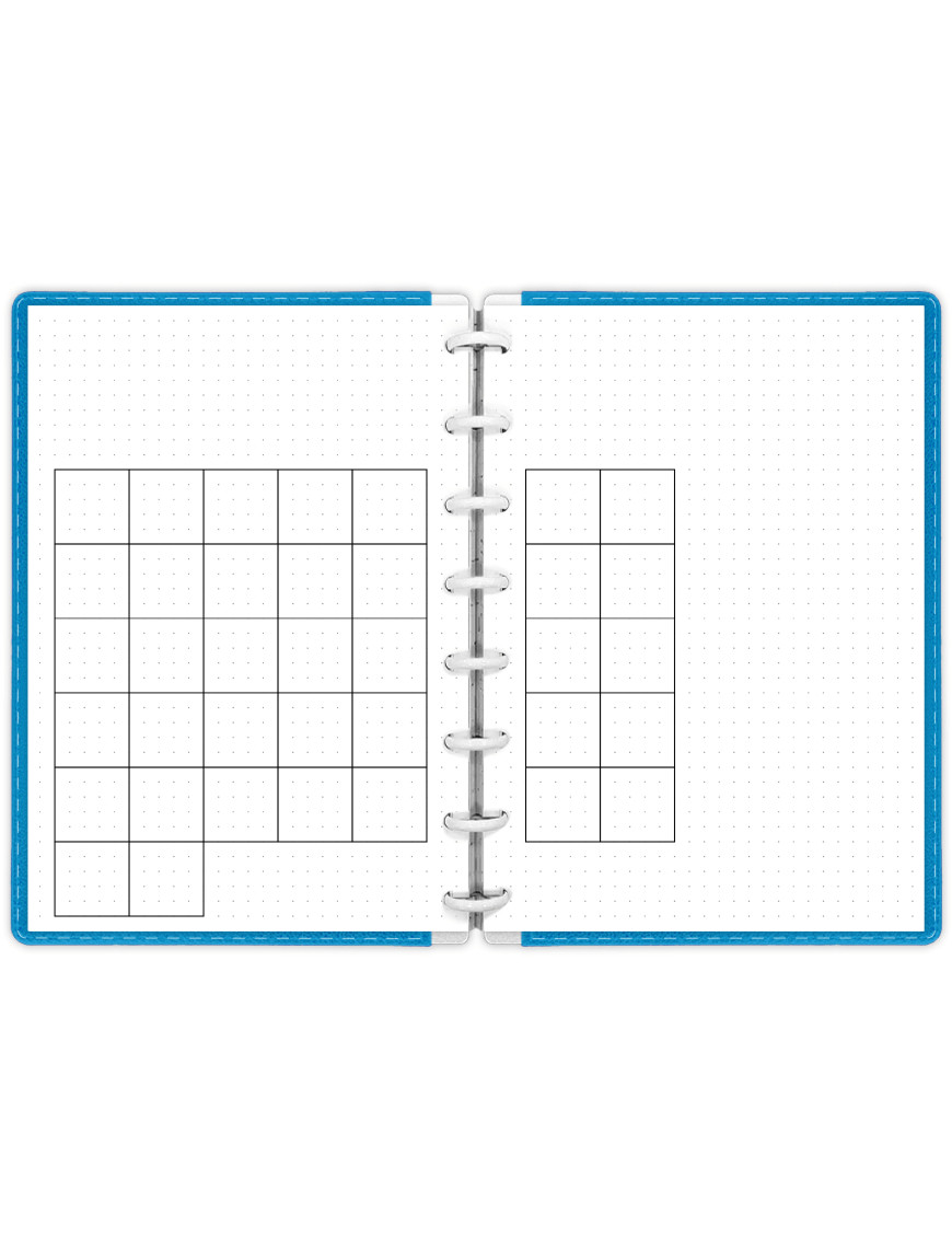 Planning mensuel Bujo Libre A5 à imprimer - MP018