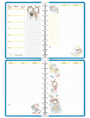 Planning hebdomadaire à imprimer en A4 - SP048-v1