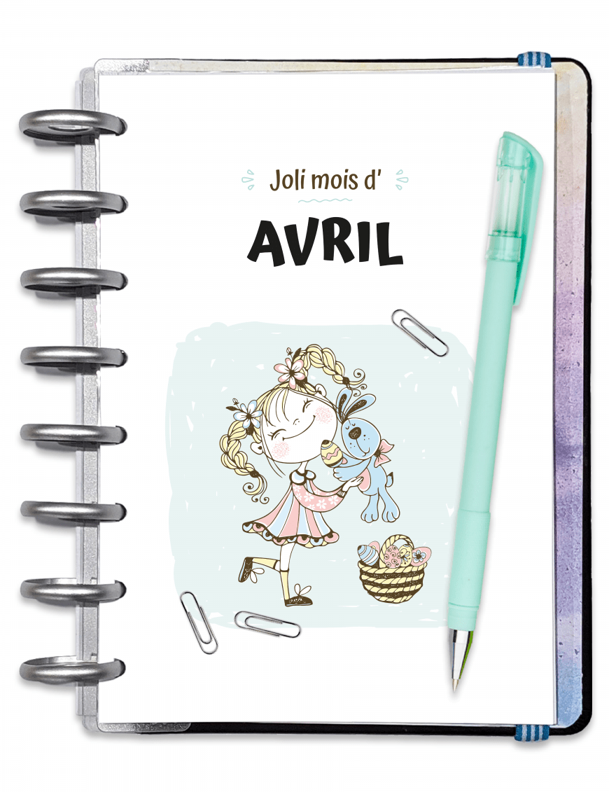 Joli mois d'Avril - Présentation Avril Mademoiselle
