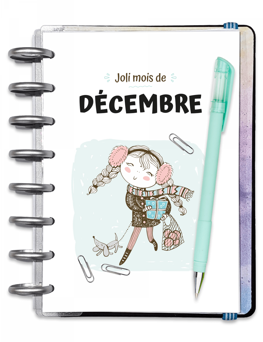 Joli mois de Décembre - Présentation Decembre Mademoiselle