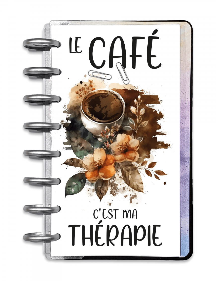 Page de décoration - Personal - Café Aquarelle - Le café, c'est ma thérapie