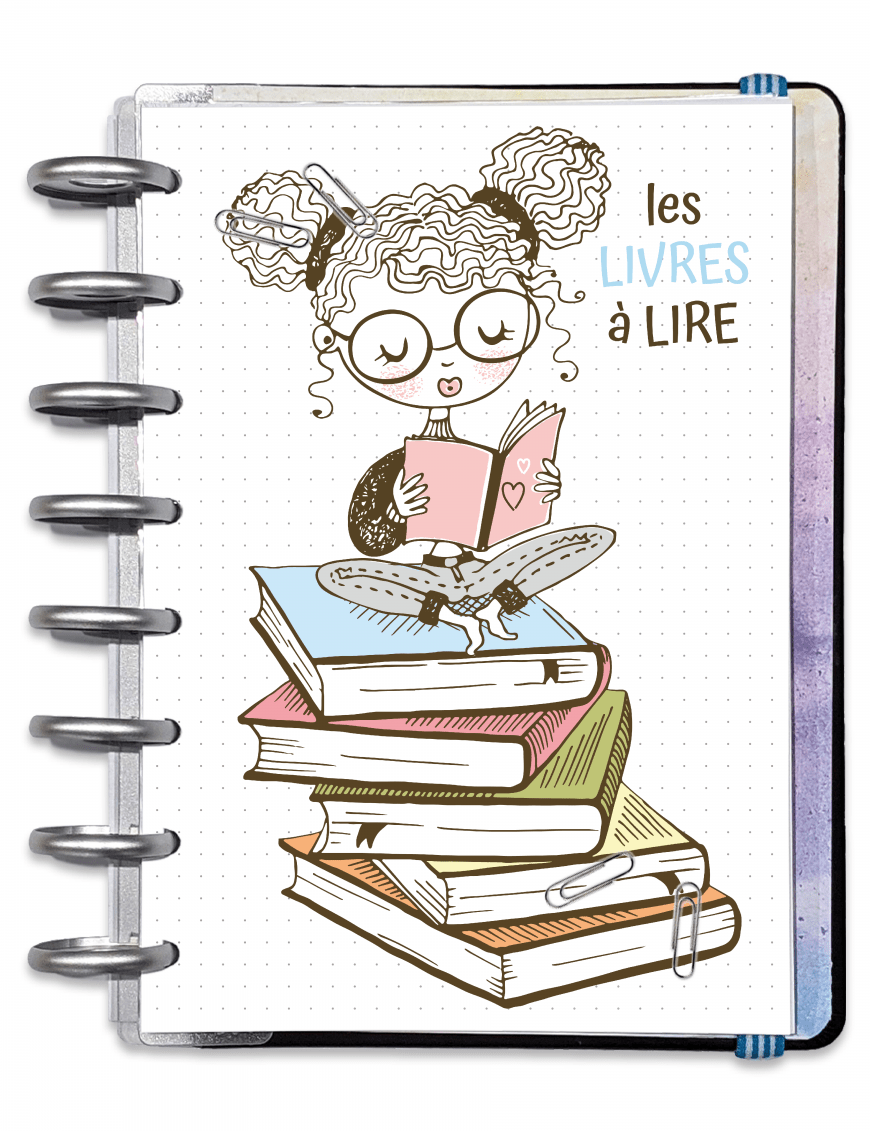 Lire ensemble / livre Wish List Agenda Pages du journal de jardin / Bullet  Journal / Instant Download Printable PDF / Coloriage -  France