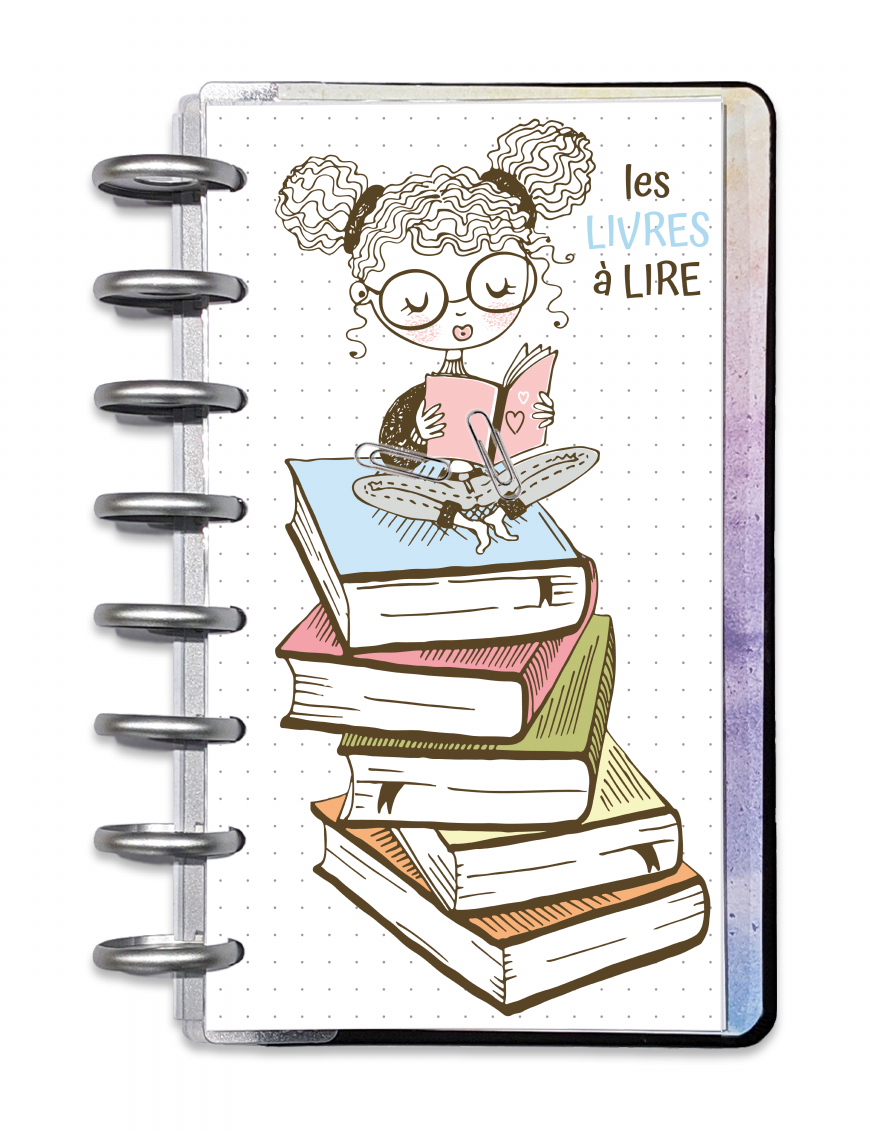 Liste de livres à lire -  carnet de lecture Personal - Mademoiselle